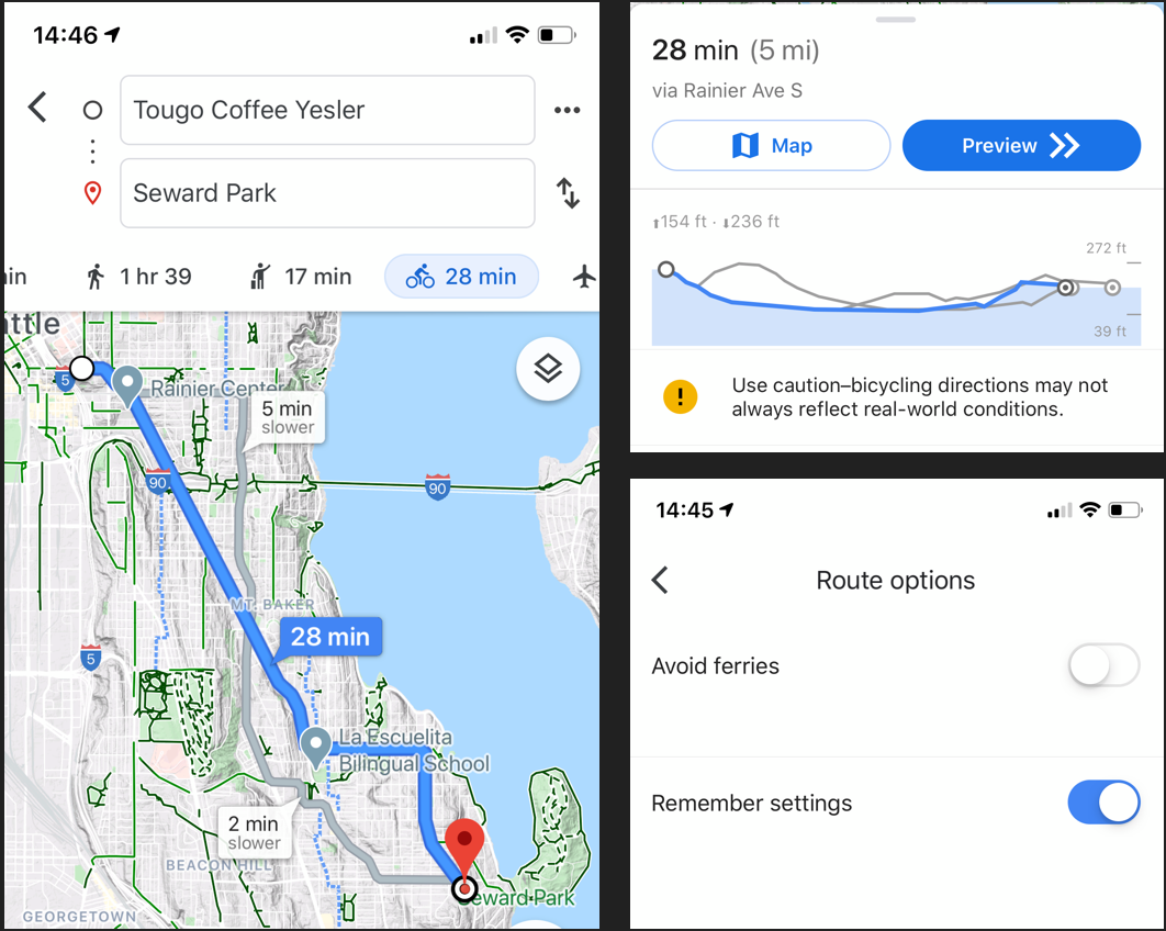 Google Bike Maps. Mobile Cycling Navigation Case Study by