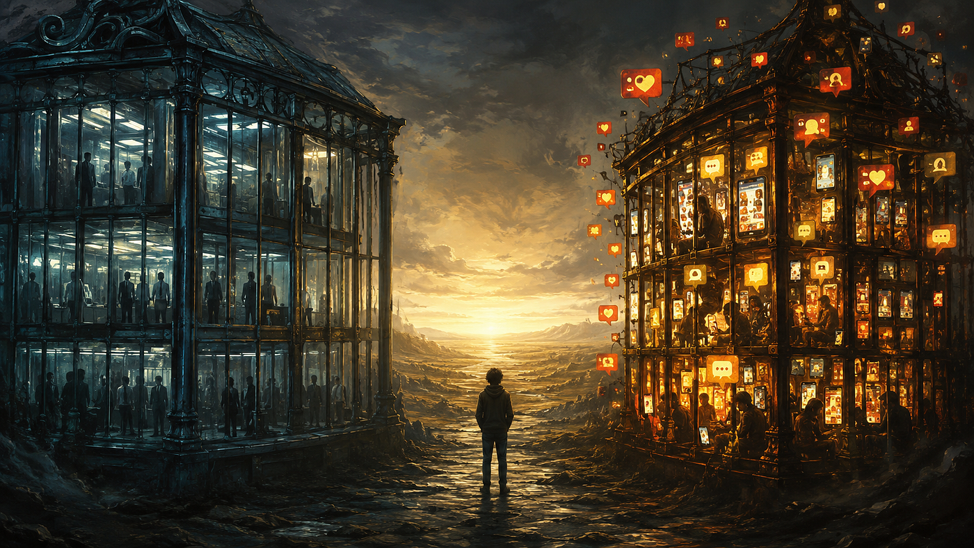 The Two Cages Nobody Tells Introverts About