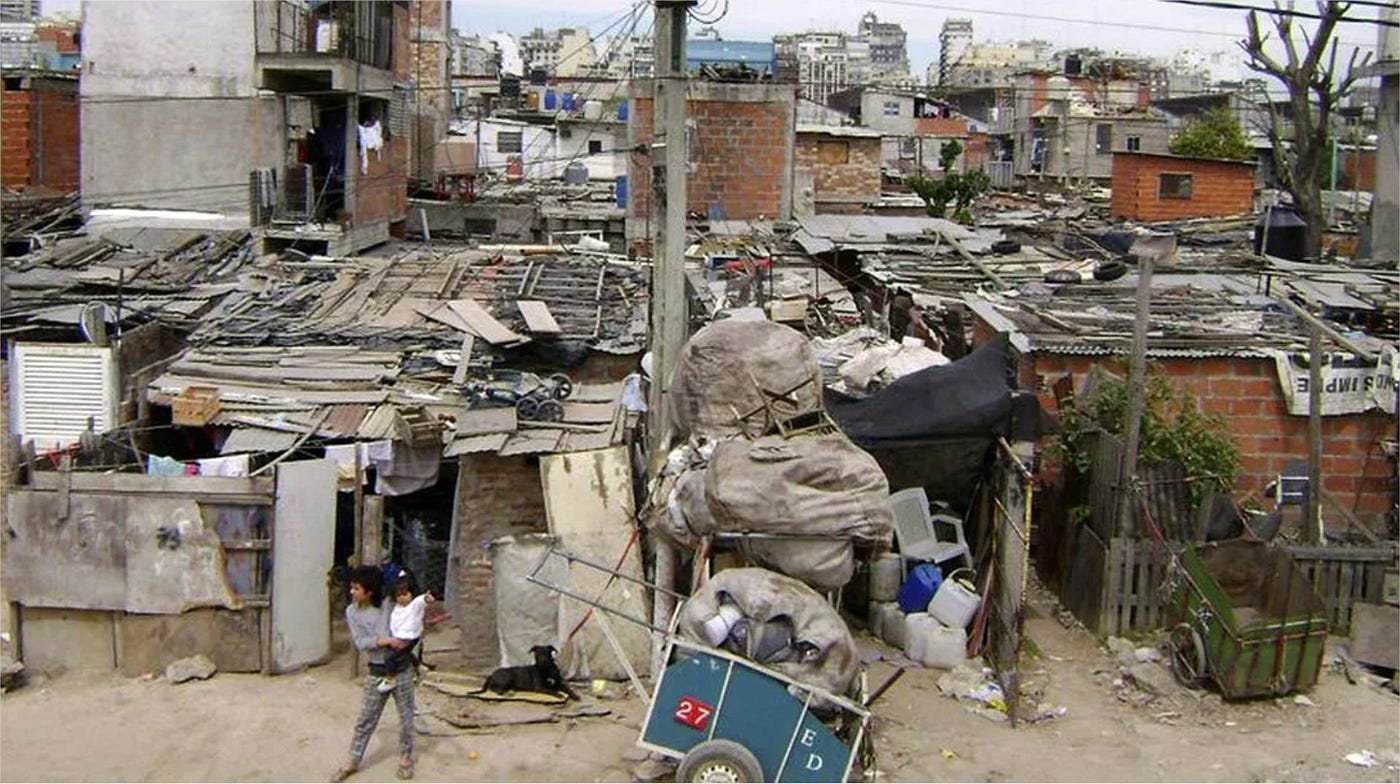 Aumenta la pobreza: Más de la mitad de los Argentinos es pobre, según un informe