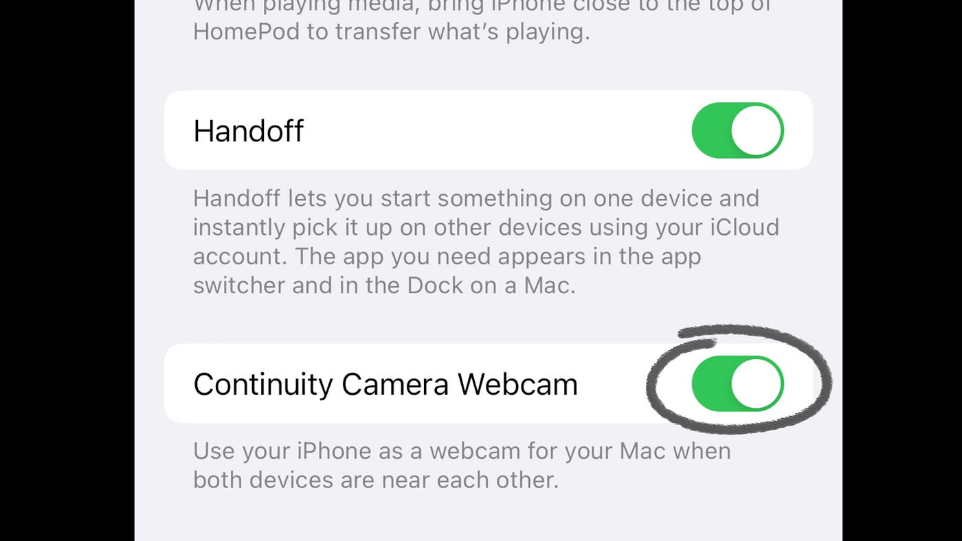 How to use your iPhone as a webcam with macOS Ventura (Continuity Camera)
