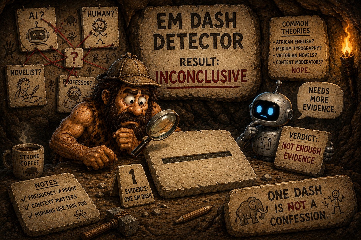 The Em Dash Is Not Proof of AI. Treating It That Way Is the Mistake.