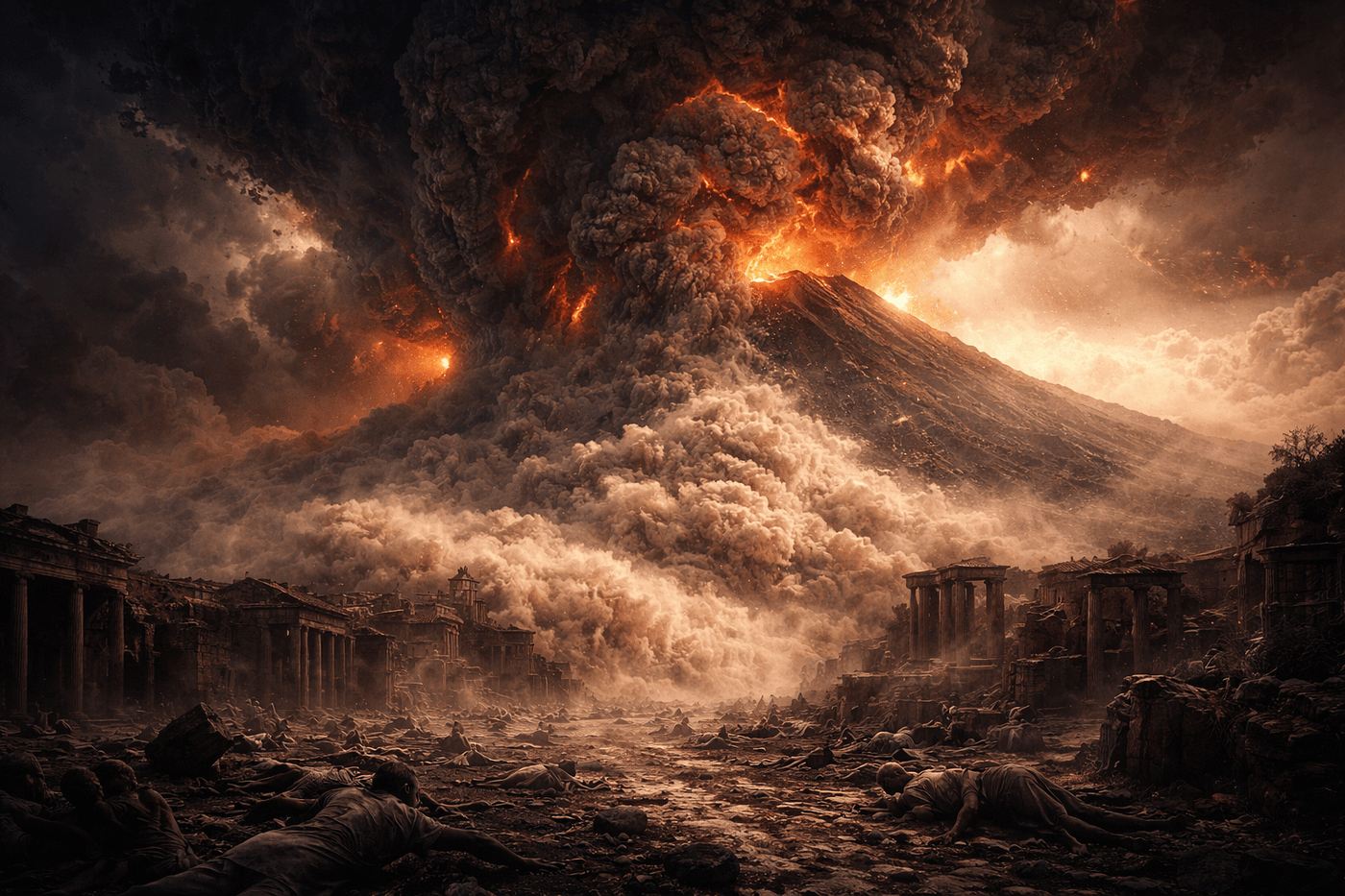 The Instant That Time Stopped: When a 700°C Pyroclastic Wave Locked Pompeii in Eternity