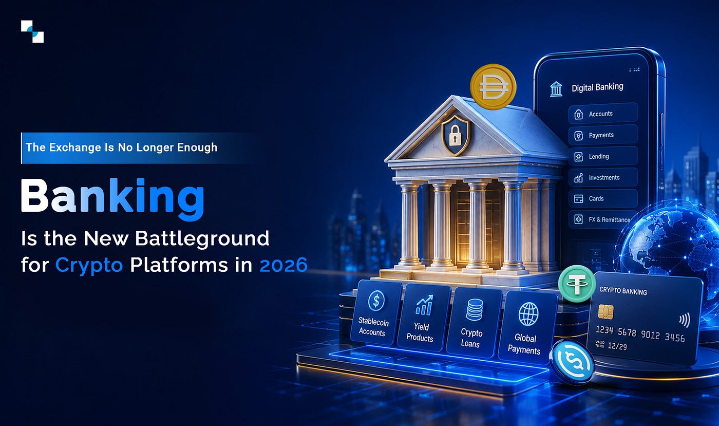 Why Every Crypto Exchange Needs an Integrated Crypto Banking Solution in 2026?