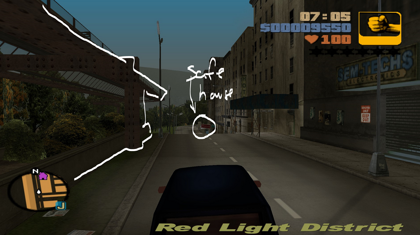 Open World Analysis — GTA 3. A look at Liberty City — Portland…, by  Iuliu-Cosmin Oniscu