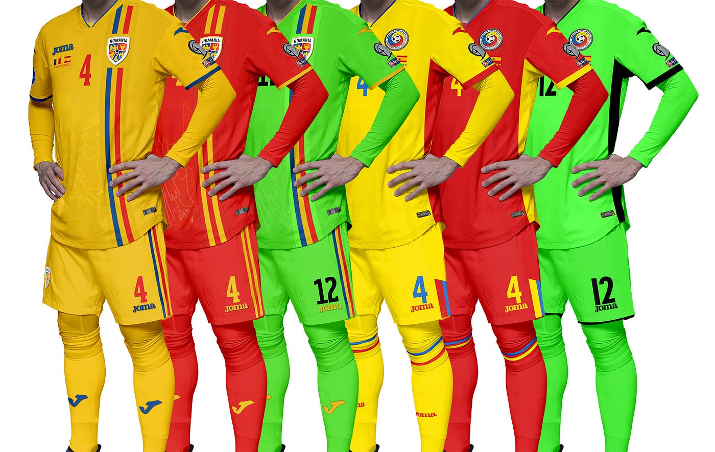 On Romanian Football: Joma Kits timeline | by On Romanian Football | Medium