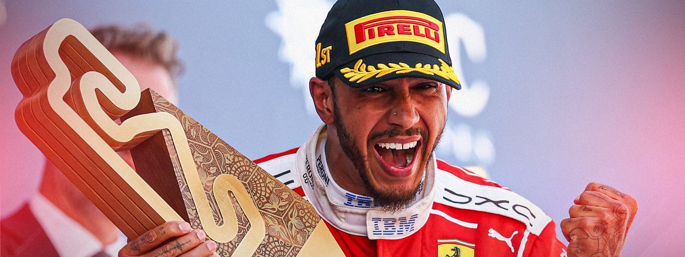 Lewis Hamilton Finally Gets His Ferrari Win in Barcelona