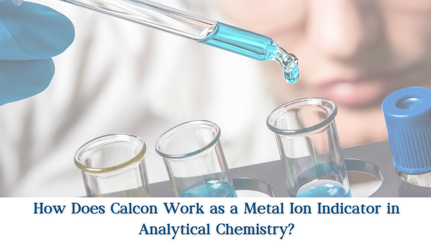 How Does Calcon Work as a Metal Ion Indicator in Analytical Chemistry?