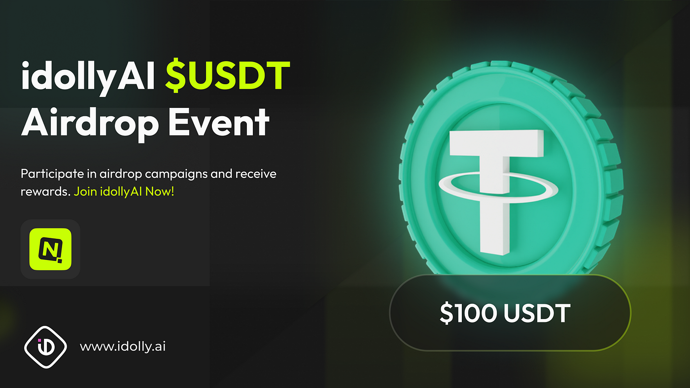 idollyAI X QuestN $USDT Giveaway
