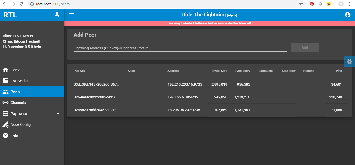 Testing RTL web UI with LND and Bitcoin on Windows | by Saubyk | Coinmonks  | Medium