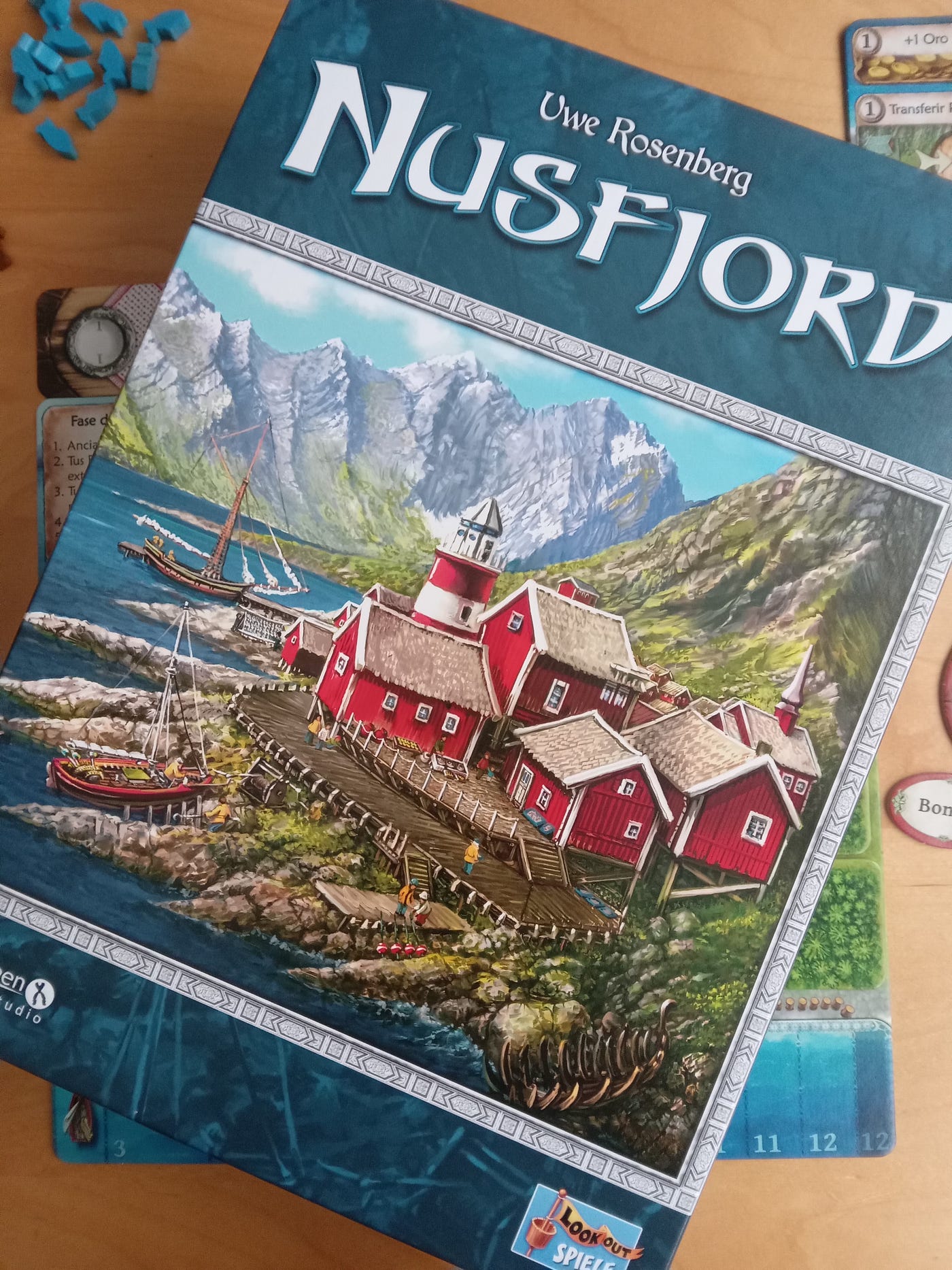 Reseñamos Nusfjord de Uwe Rosenberg