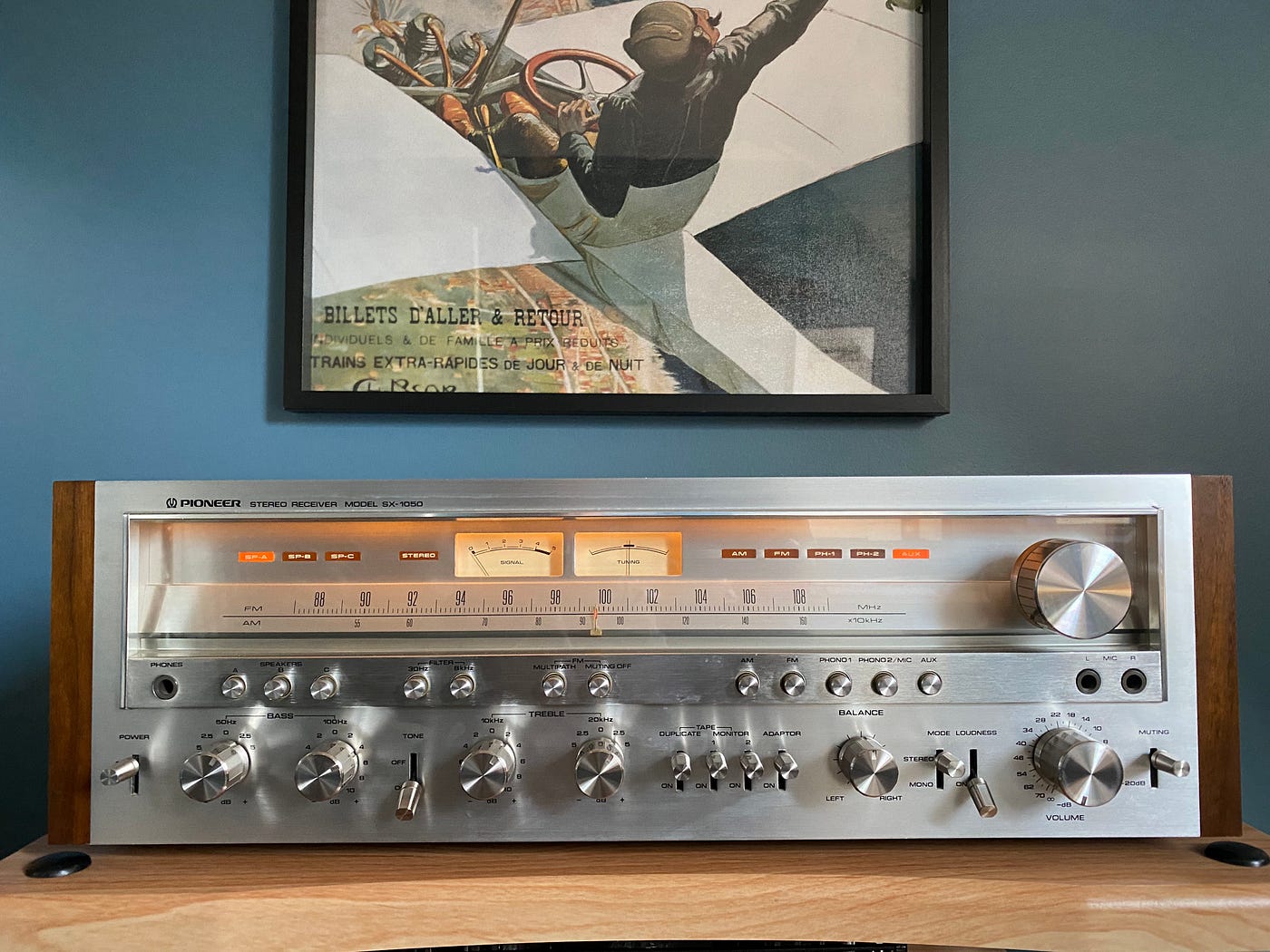 Pioneer SX-1050 Vintage Audio Review. If Apple designed a stereo receiver  in the 1970s — this would be it. | by HiFi Setup | The Startup | Medium