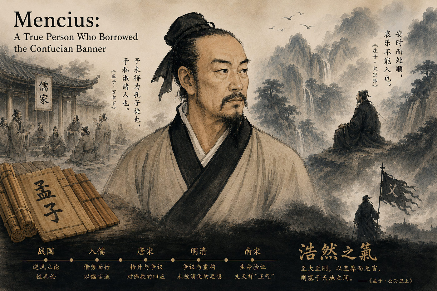 Mencius: A True Man Who Borrowed the Confucian Sign
