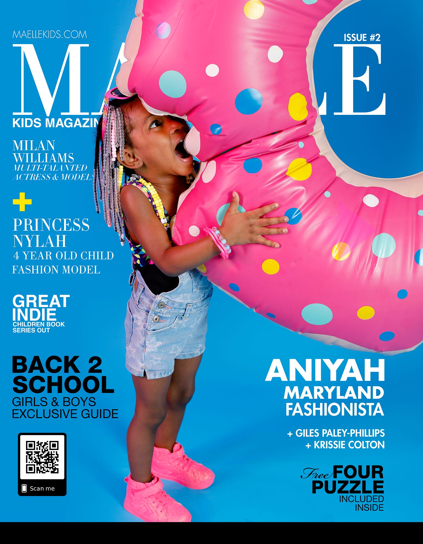 Maelle Kids Magazine Issue #2 Milan Williams: Luxury Fashion Magazine For  Kids and Teens! See more