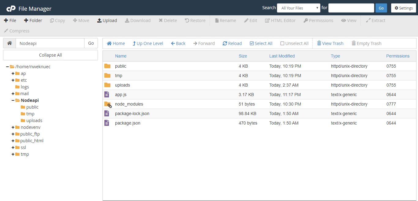 How to host your Node.js App on a shared hosting server | by Nweke Charles  | Medium