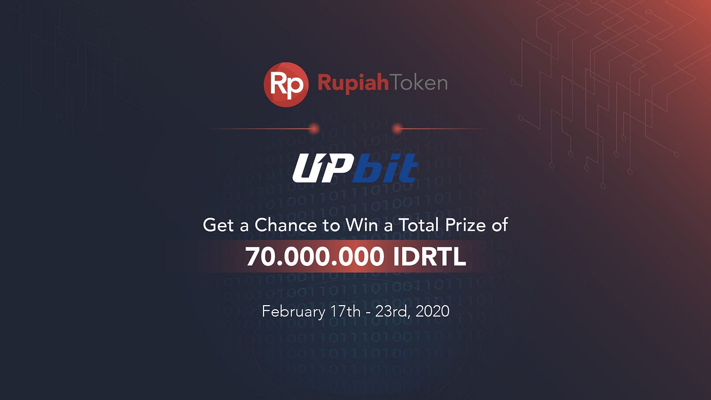 Get the Chance to Win Airdrop with a Total Prize of 70 Million IDRTL | by  Rupiah Token | Medium