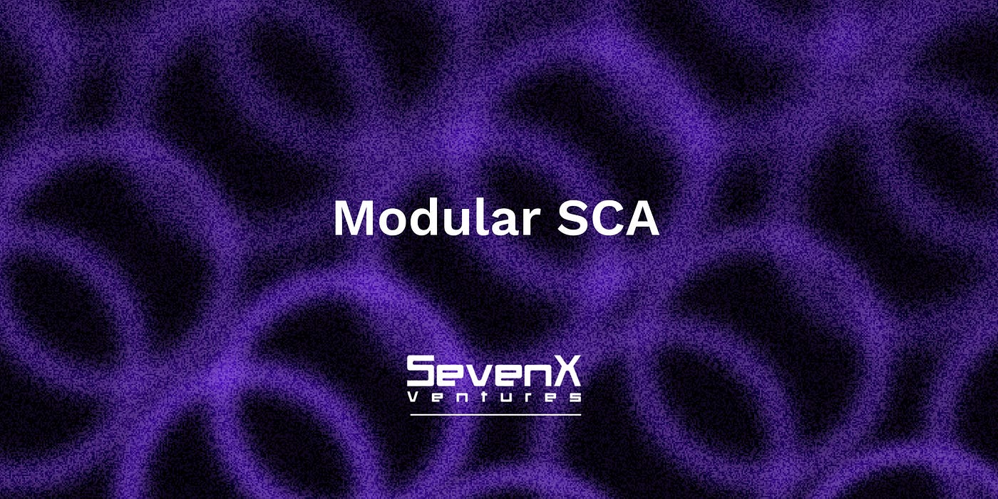 Modular Smart Contract Account Architecture and Challenges | by SevenX  Ventures | Medium