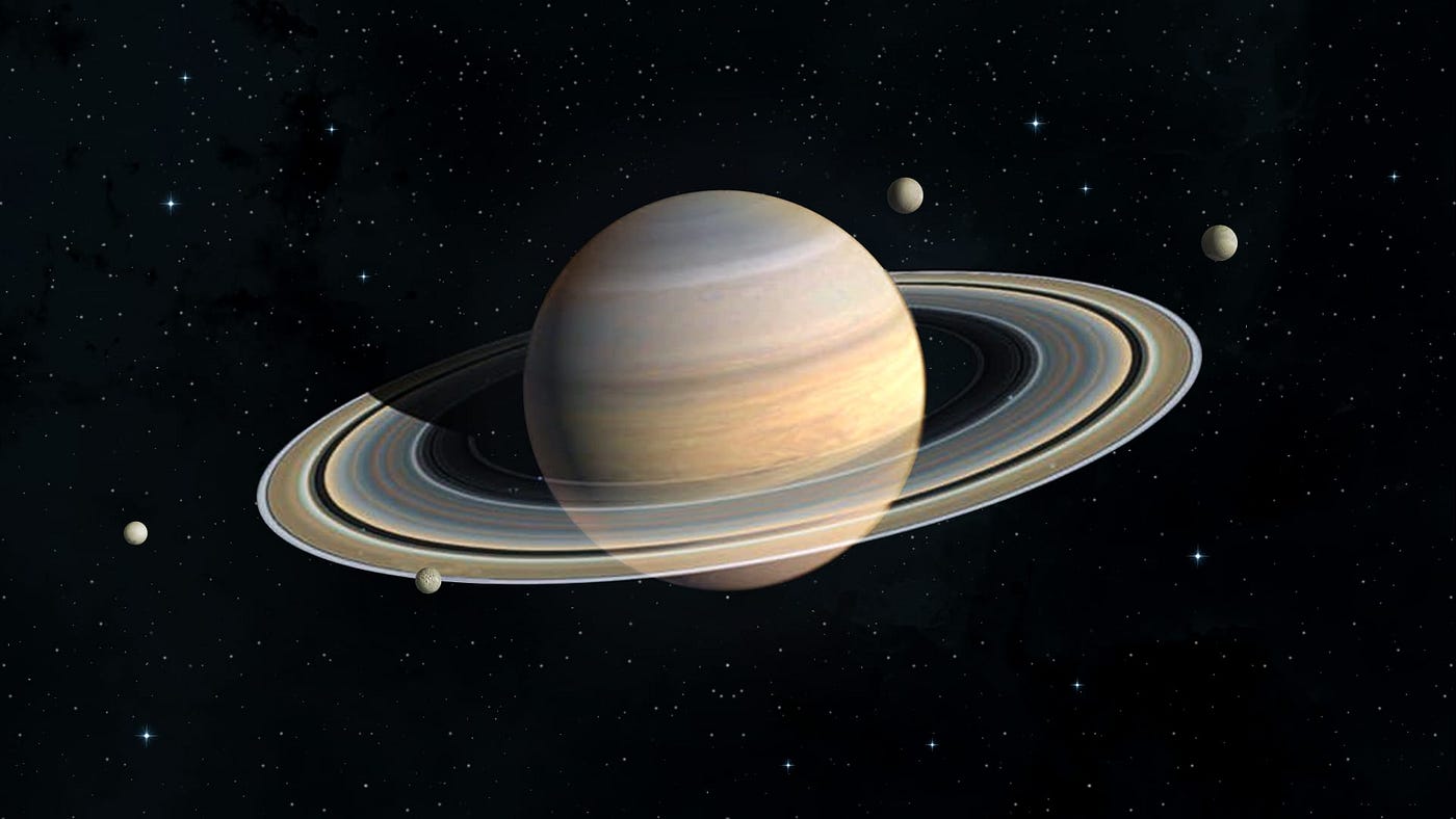 Saturn temperature range