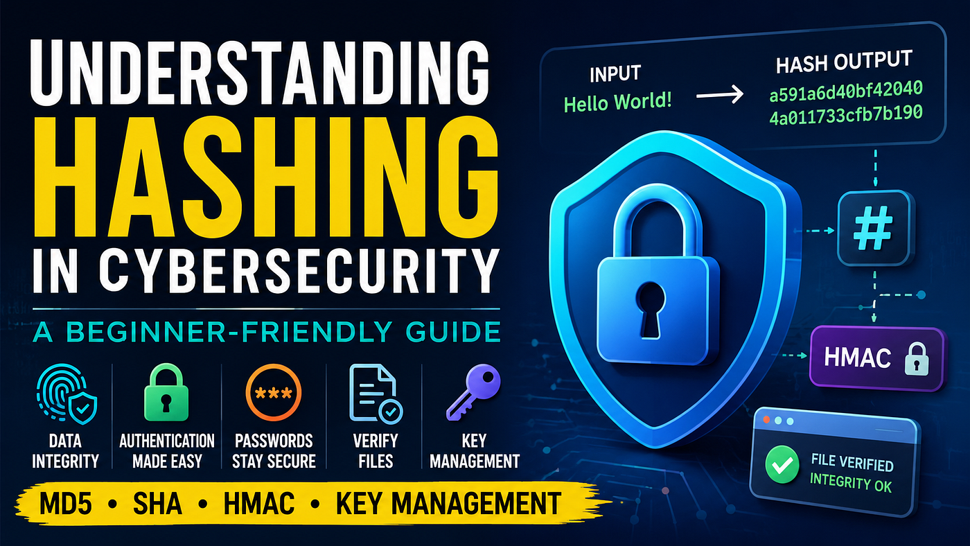 Understanding Hashing in Cybersecurity: A Beginner-Friendly Guide