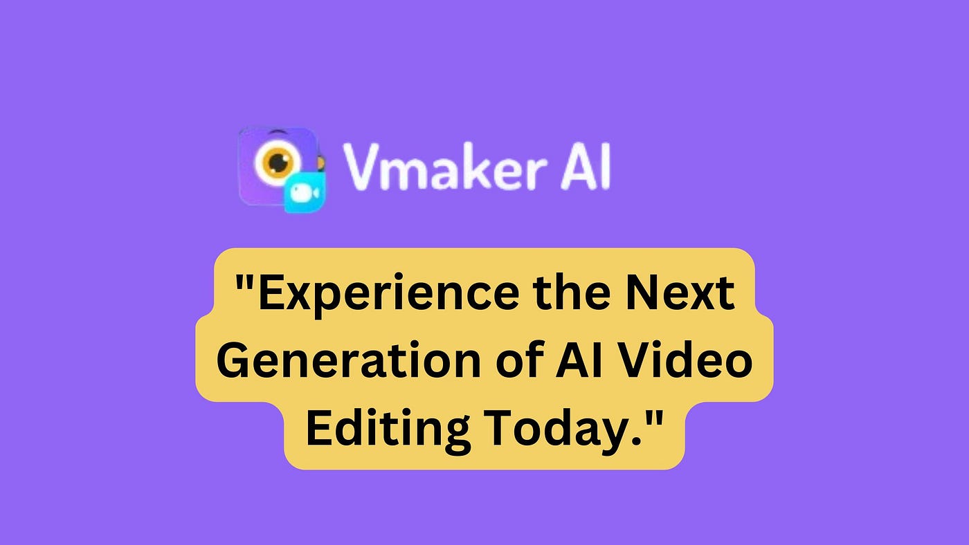 Create and Edit Videos Effortlessly with Vmaker AI