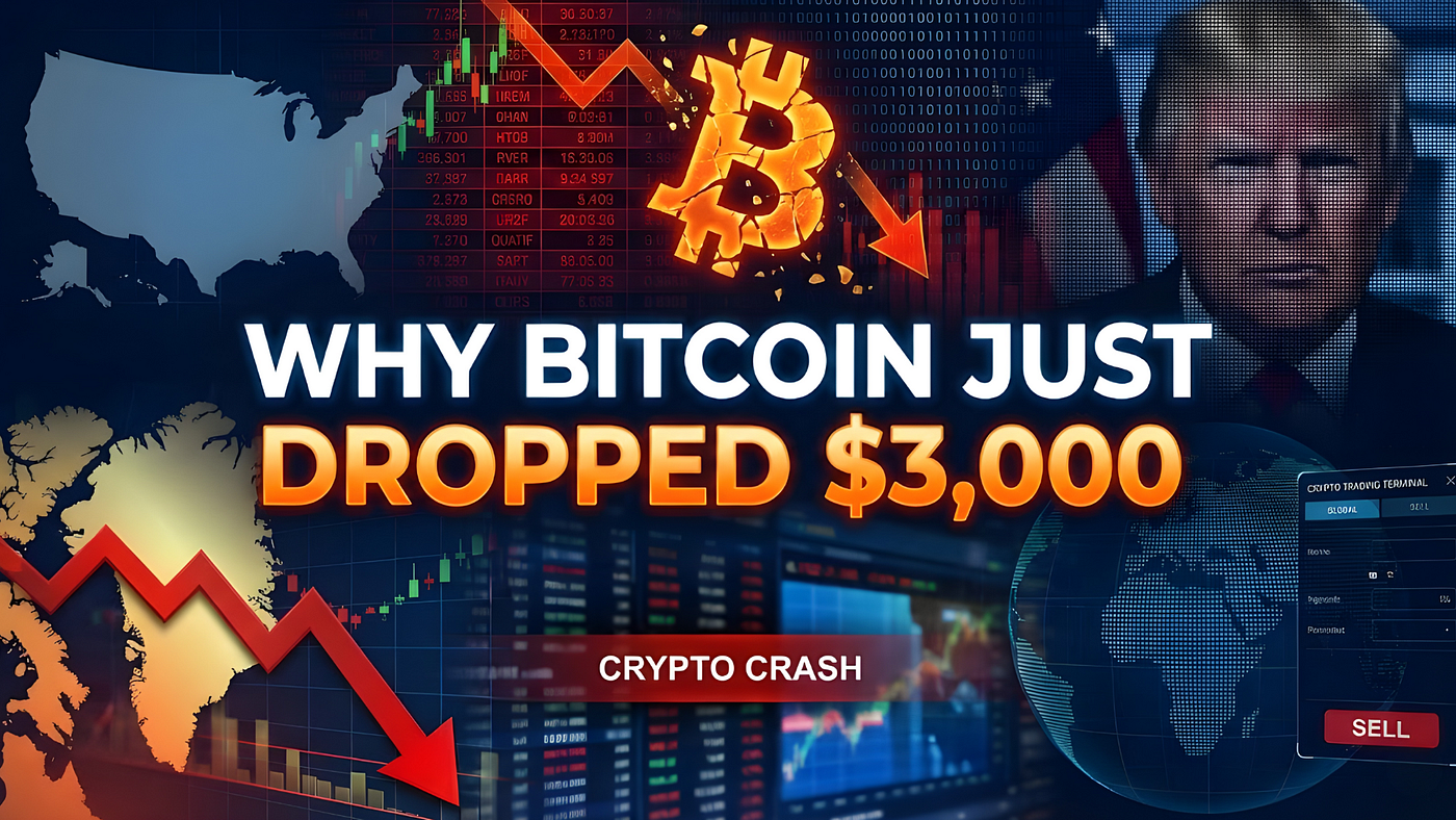Why Bitcoin Just Dropped $3,000: The Trump Tariff Shock Explained | by  Blend Visions | Coinmonks | Jan, 2026 | Medium
