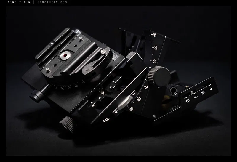 Geared heads for architectural and cityscape photography