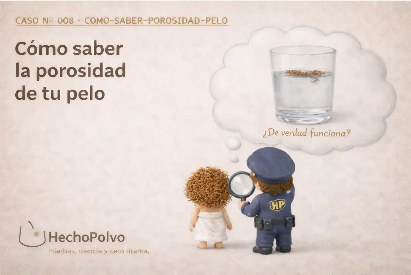 Cómo saber la porosidad de tu pelo