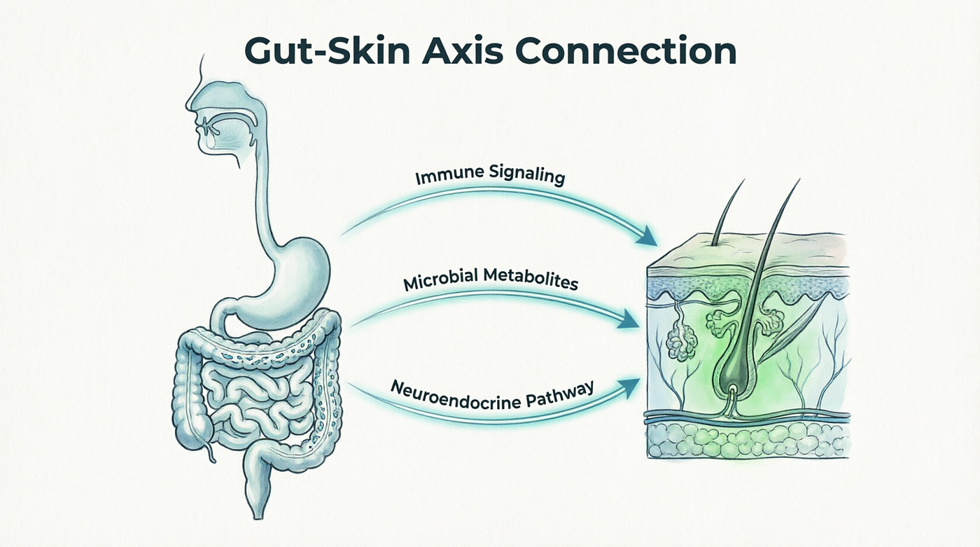 Gut Skin Axis Connection