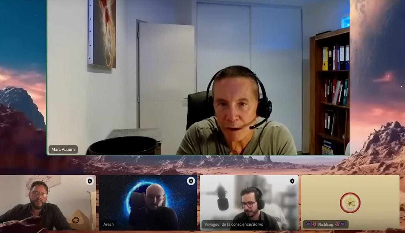 Echange entre Marc Auburn et Karine Nahkag sur les expériences de sorties de corps