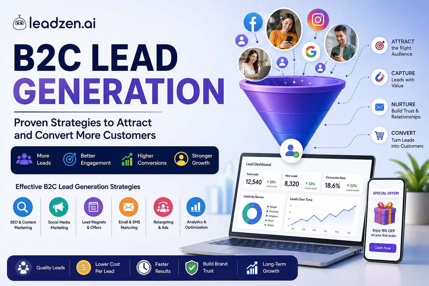 B2C Lead Generation: Proven Strategies to Attract and Convert More Customers
