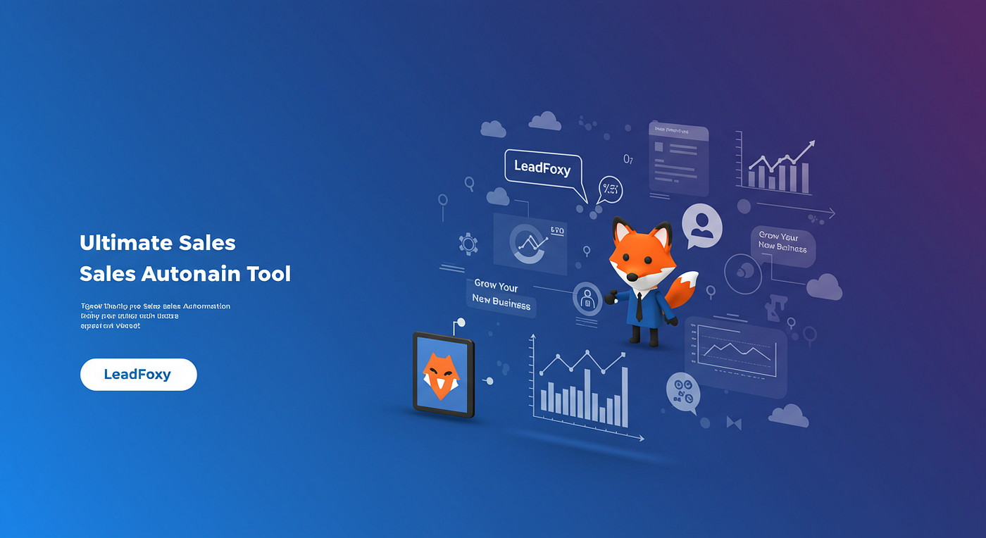 Ultimate Sales Automation Tool Growth your new business using — LeadFoxy