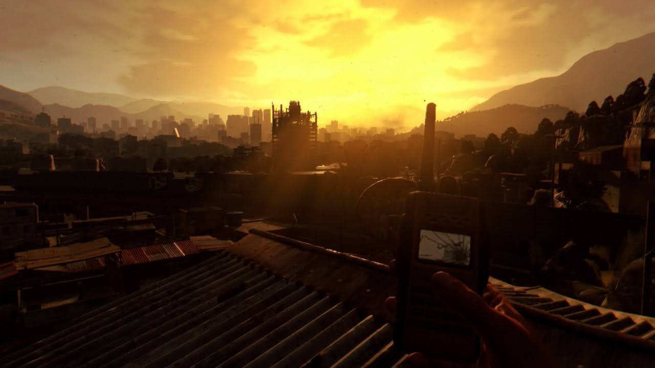 Dying Light Definitive Edition on Nintendo Switch OLED Gameplay 