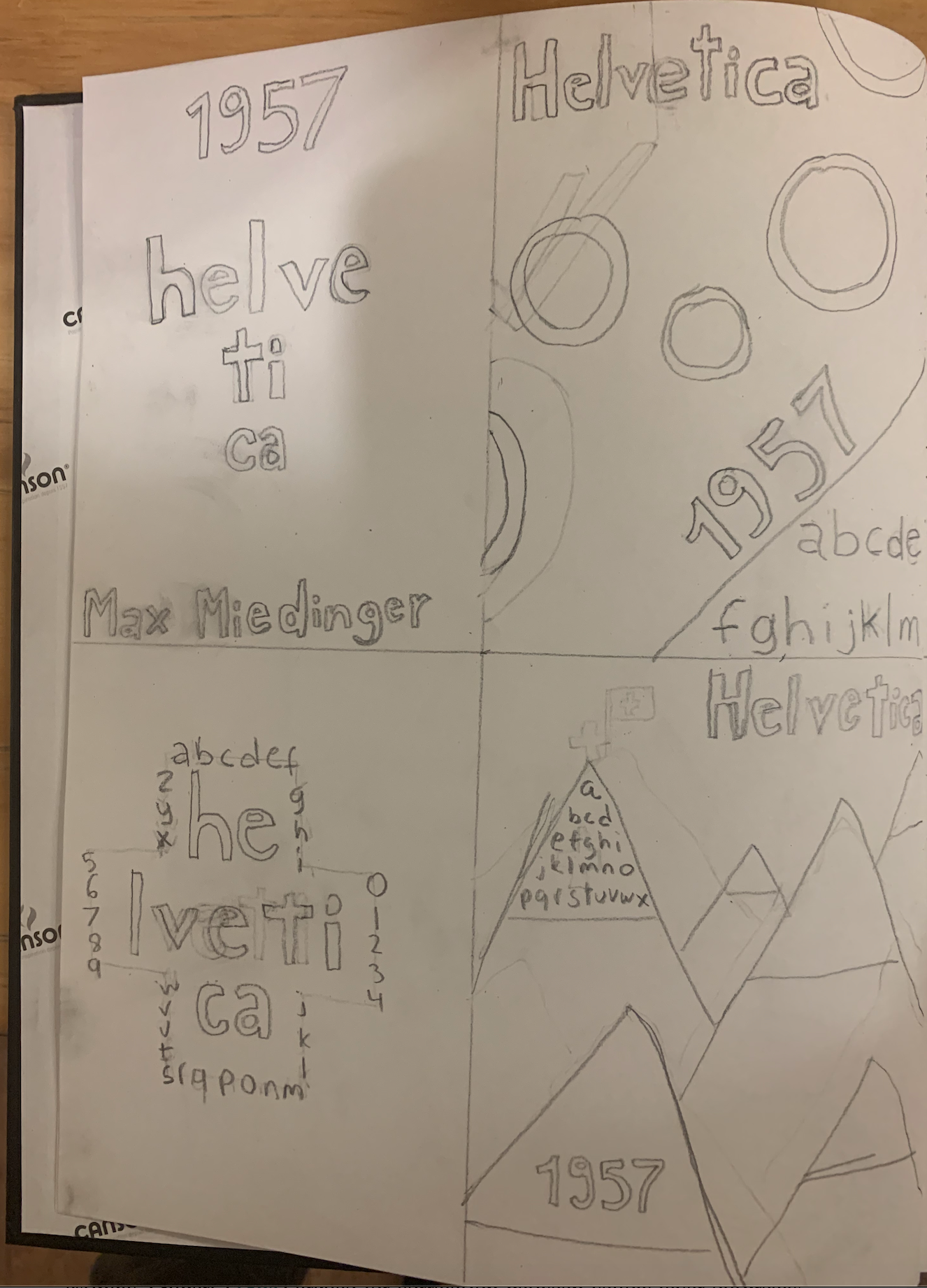 RU-4739　TYPOGRAPHY 9 洋書 WATSON GUPTILL初版 Paul Shaw Letter Design » Blue Pencil no. 48—One Hundred