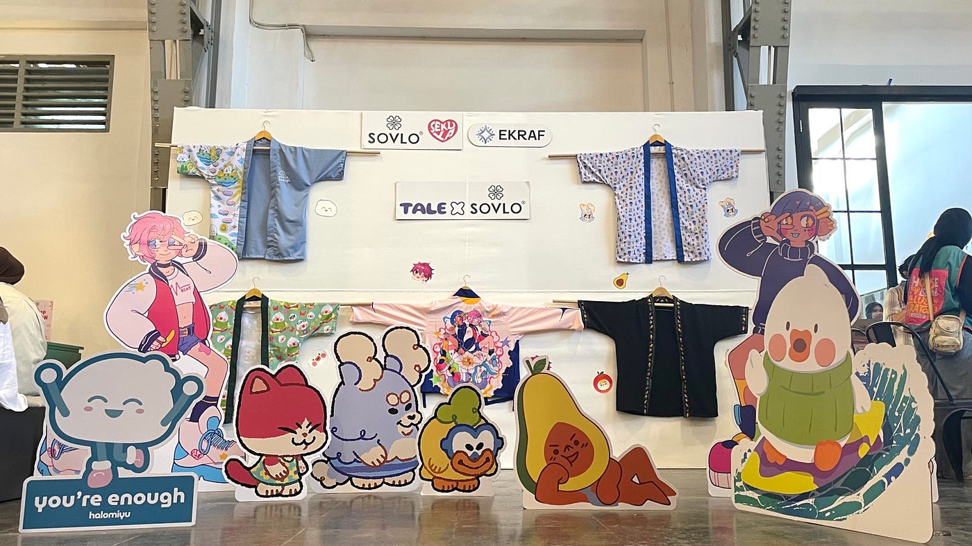 Sekuya with 5 Local IPs to Release Kimonos at Sovlo’s Terasi 2025 with Ekraf