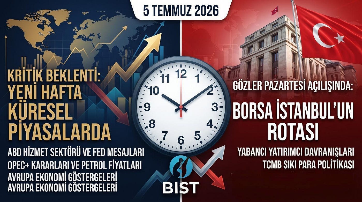 Hafta Sonu Sessizliği Aldatmasın: Yeni Haftada Piyasaları Değiştirebilecek Kritik Başlıklar
