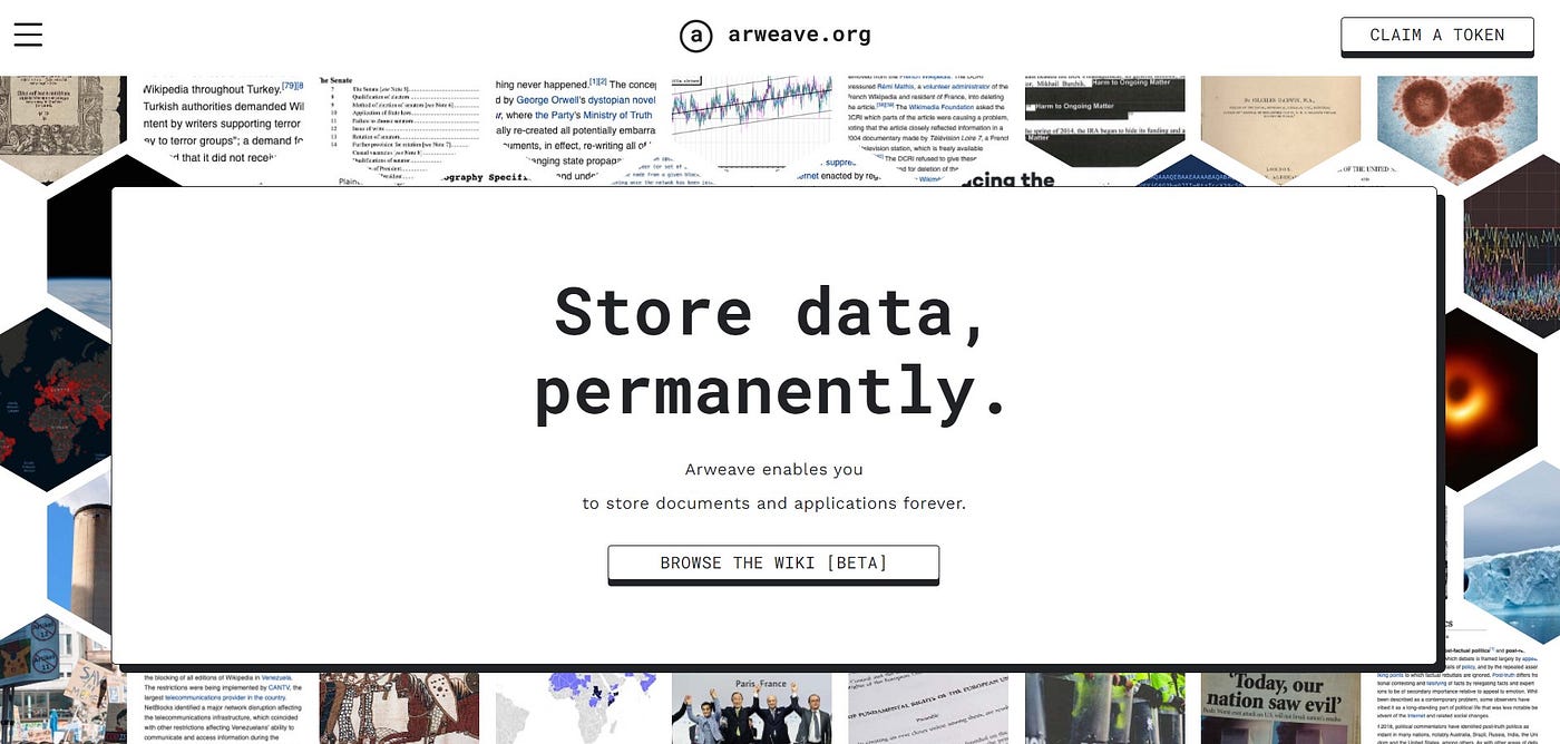 Credit: https://www.arweave.org/