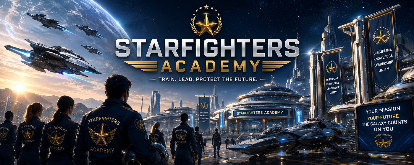 The Future Needs More Leaders. That’s Why We Created Starfighters Academy.
