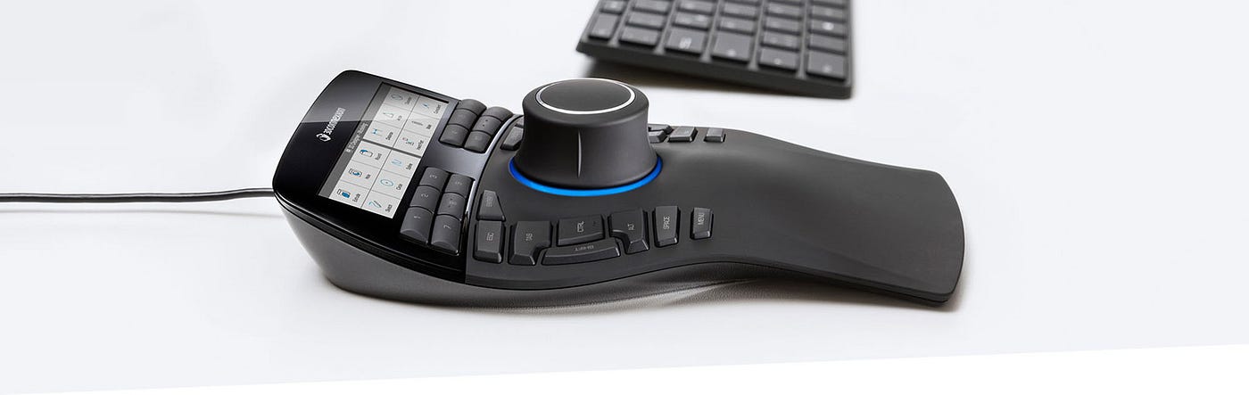 The SpaceMouse™ and Other Input Devices for CAD | by Ian