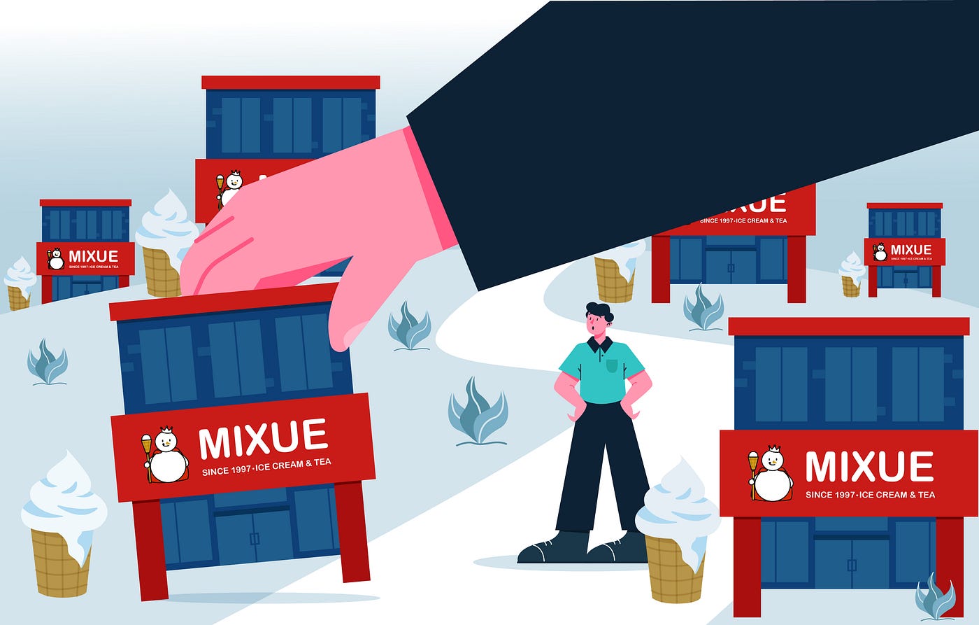 Mixue Branches Colonize Indonesia