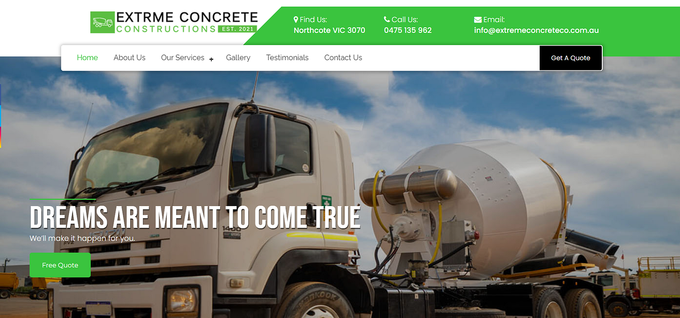 Construction service at Northcote vic — Outdoor construction contractor