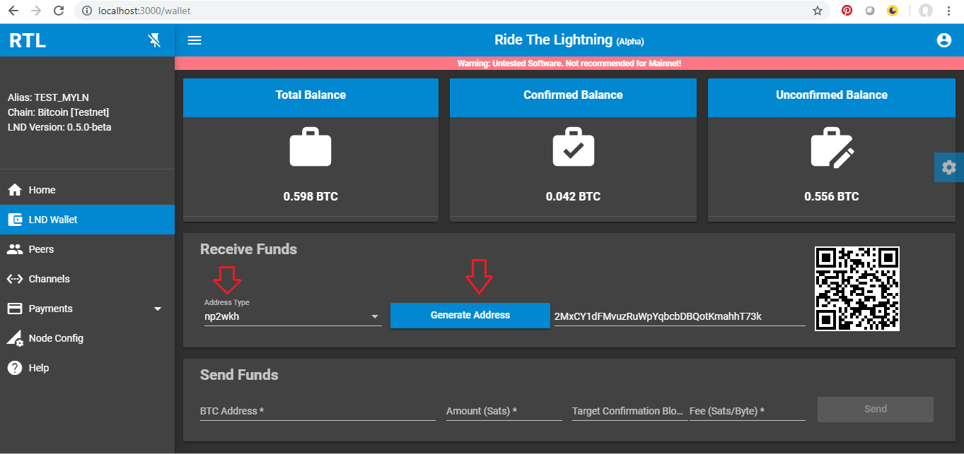 Testing RTL web UI with LND and Bitcoin on Windows | by Saubyk | Coinmonks  | Medium