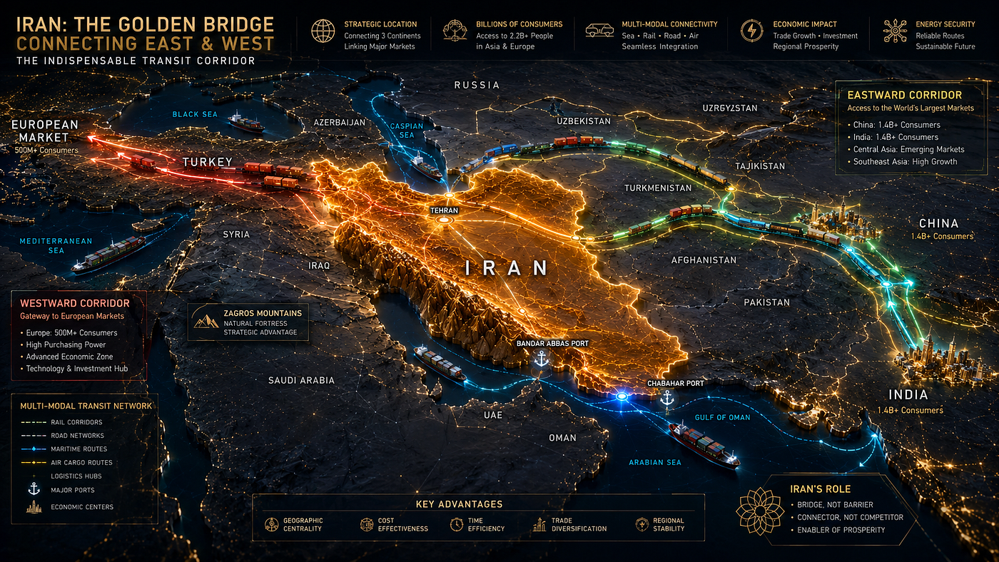 The golden bridge: Why Iran’s transit corridor outmatches all global trade routes