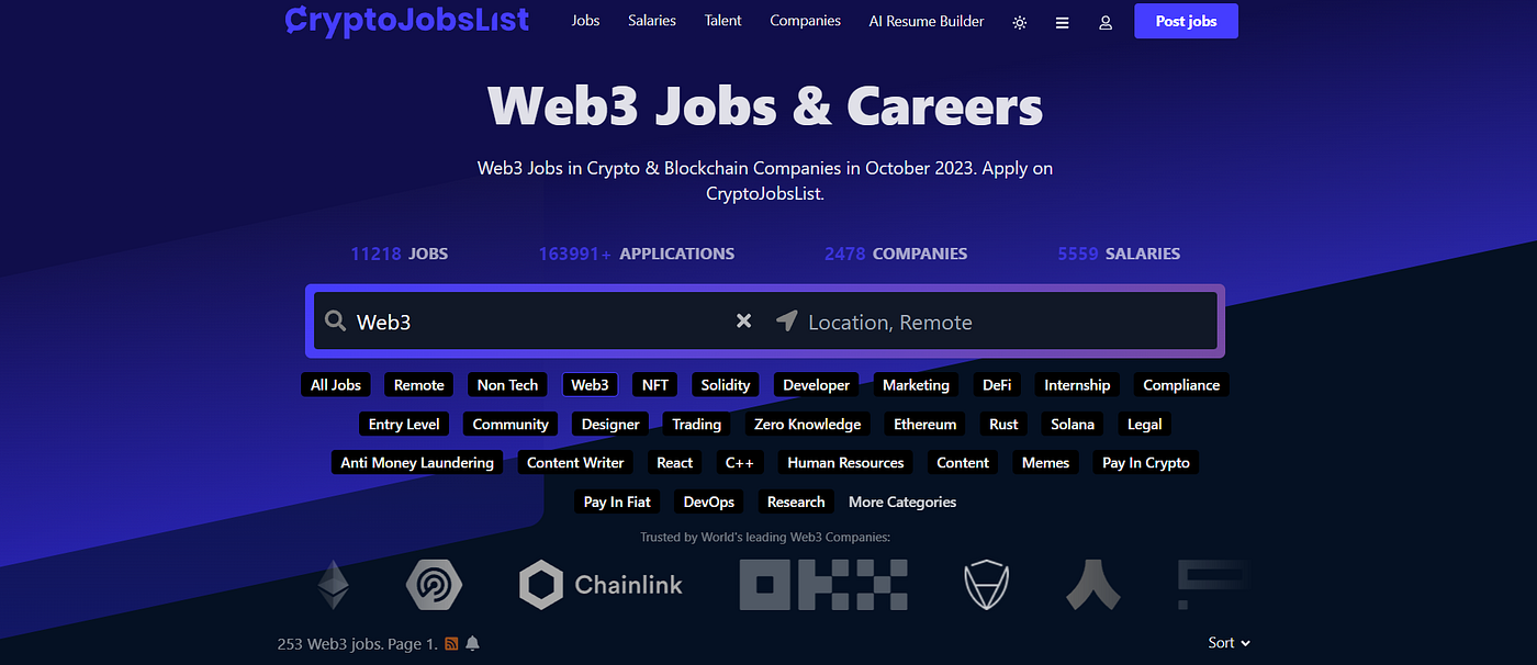 Best Websites to Find Blockchain and Web3 Jobs | Bitium Blog