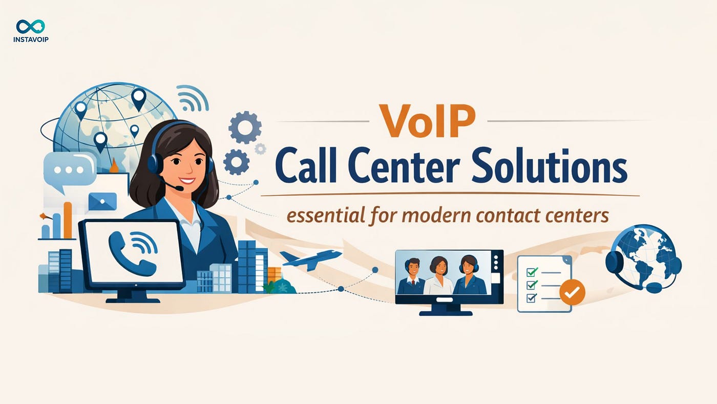 What makes VoIP Call Center Solutions essential for modern contact centers?
