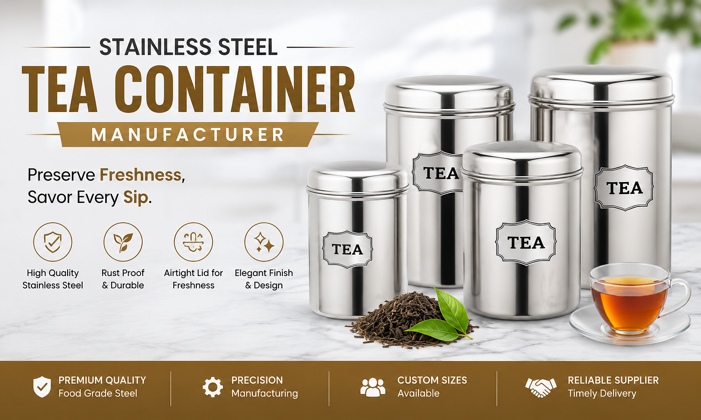 How to Choose the Best Stainless Steel Tea Container Manufacturer for Safe and Long-Lasting Storage