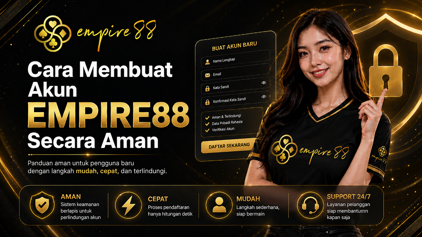Cara Membuat Akun EMPIRE88 Secara Aman untuk Pengguna Baru