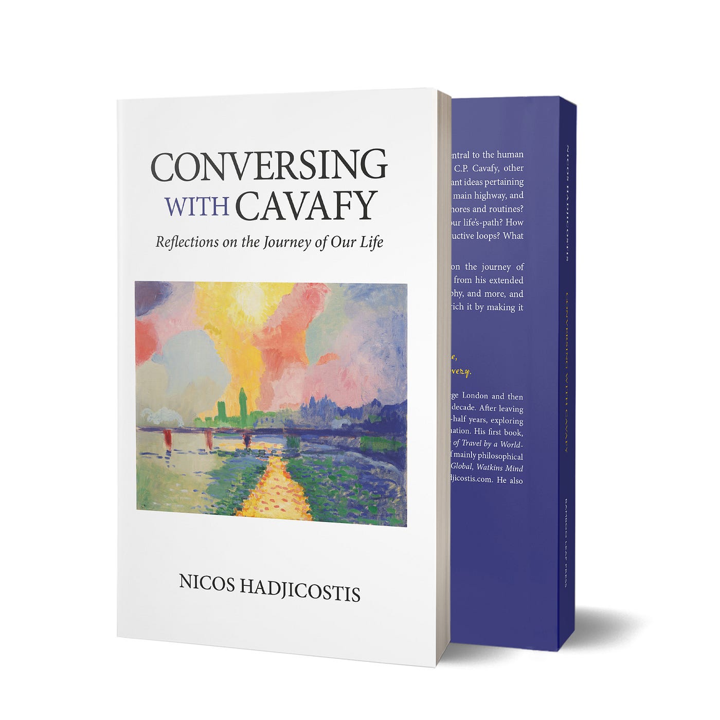 NICOS HADJICOSTIS CONVERSING WITH CAVAFY