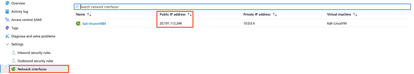 Verification of Public IP address