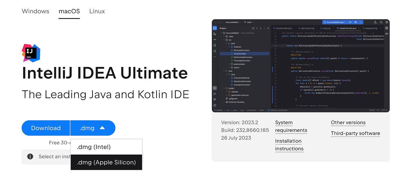 How to begin with Flutter and IntelliJ Ultimate on Apple Silicon M1, M2… |  by ninehd | Medium