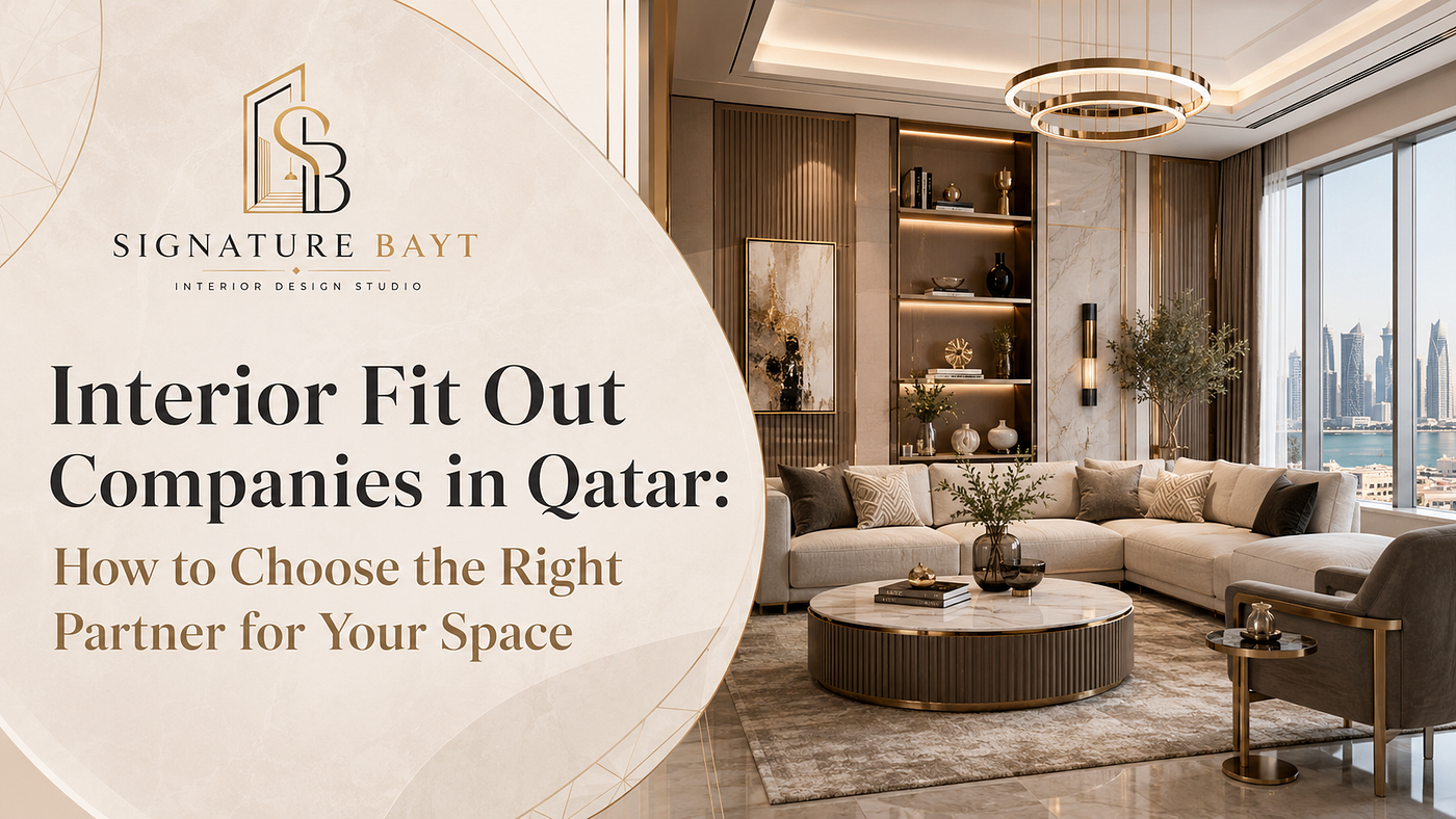 Interior Fit Out Companies in Qatar: How to Choose the Right Partner for Your Space