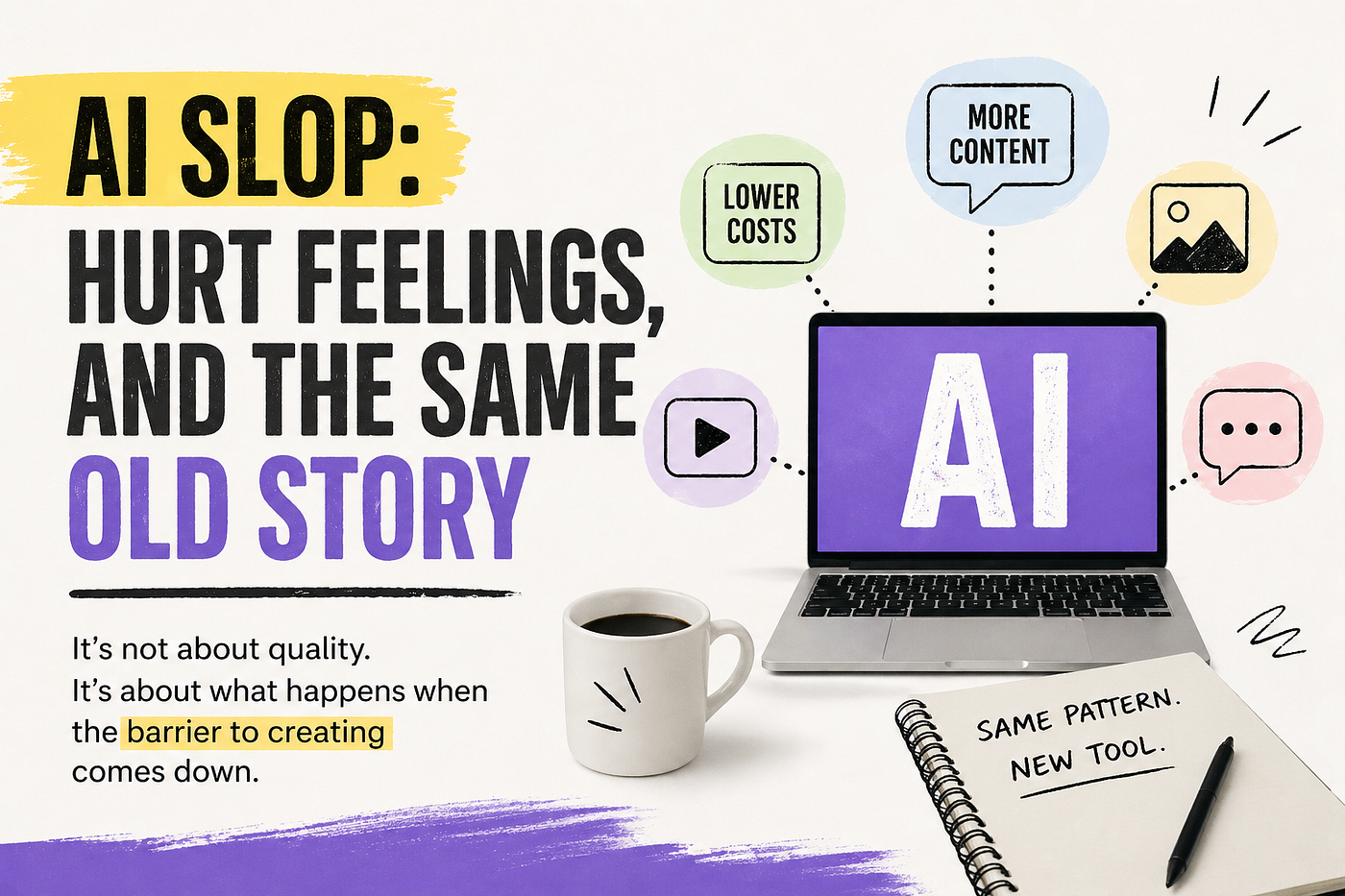 AI Slop Isn’t the Crisis — It’s the Cost Shift People Don’t Like